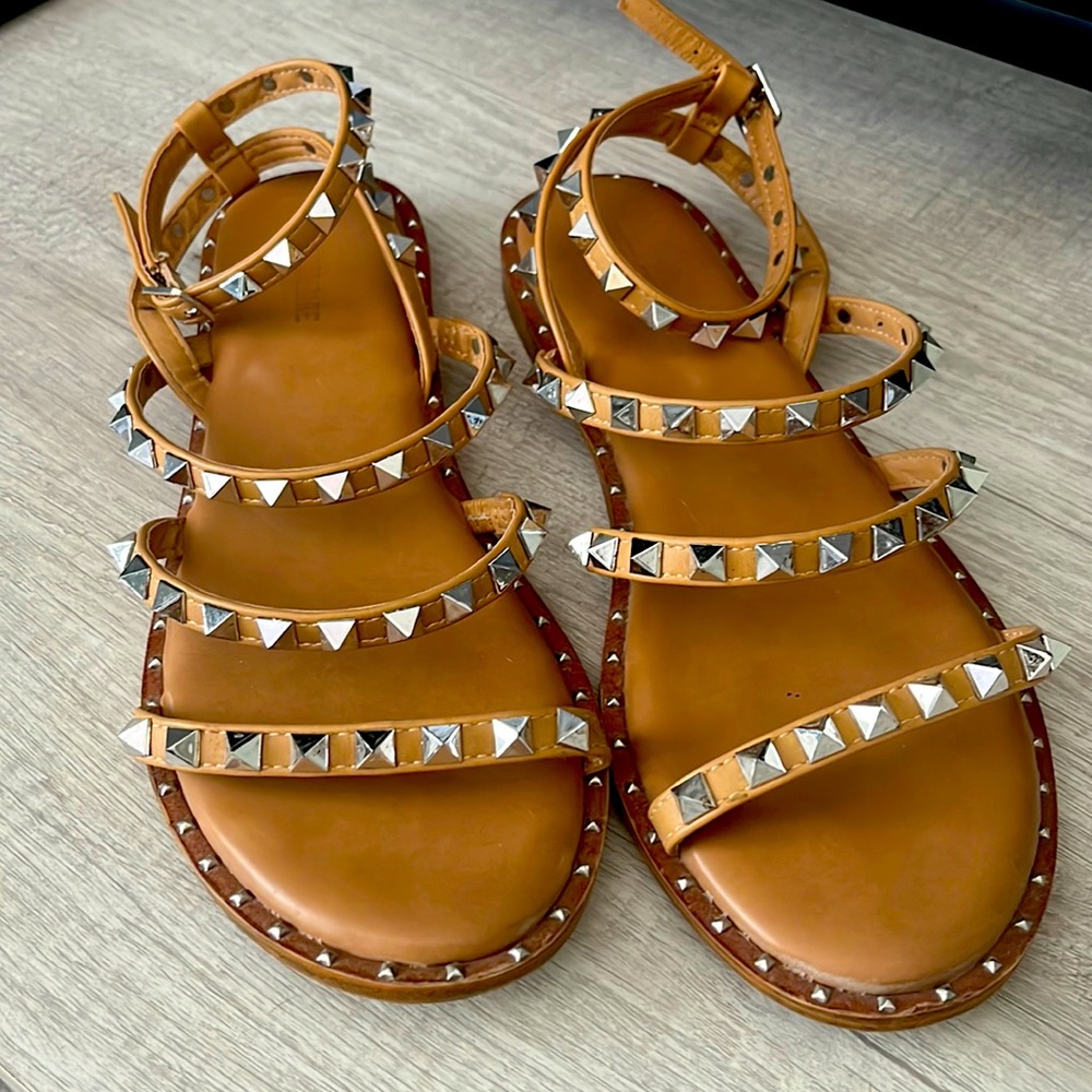 studded sandals